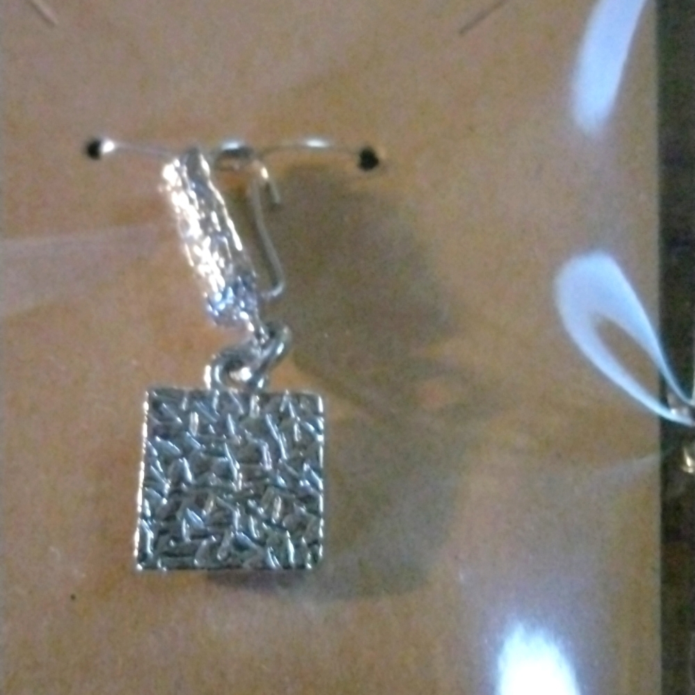 Silver Gift Box Charm